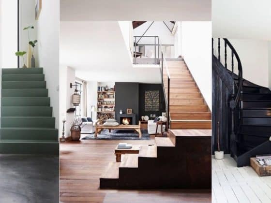 Relooking escaliers design couleur bois déco aménagement