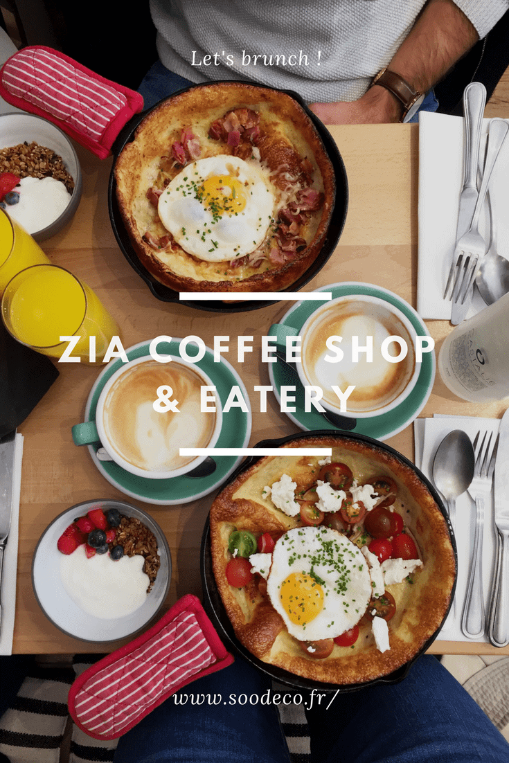 Il était un brunch chez Zia Coffee shop and eatery