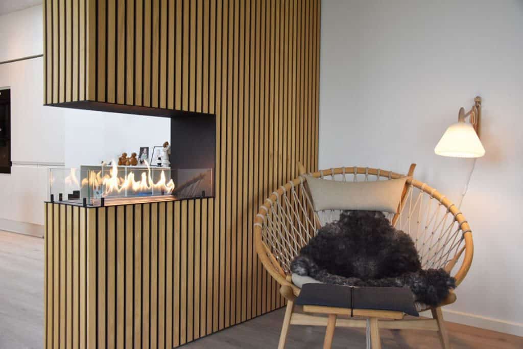 Comment réchauffer votre appartement grâce à une cheminée au bioéthanol intégrée ? www.soodeco.fr/
