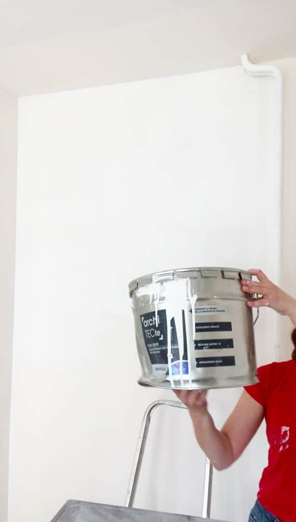 Sous-coucher ses murs et peindre son plafond avec dulux valentine