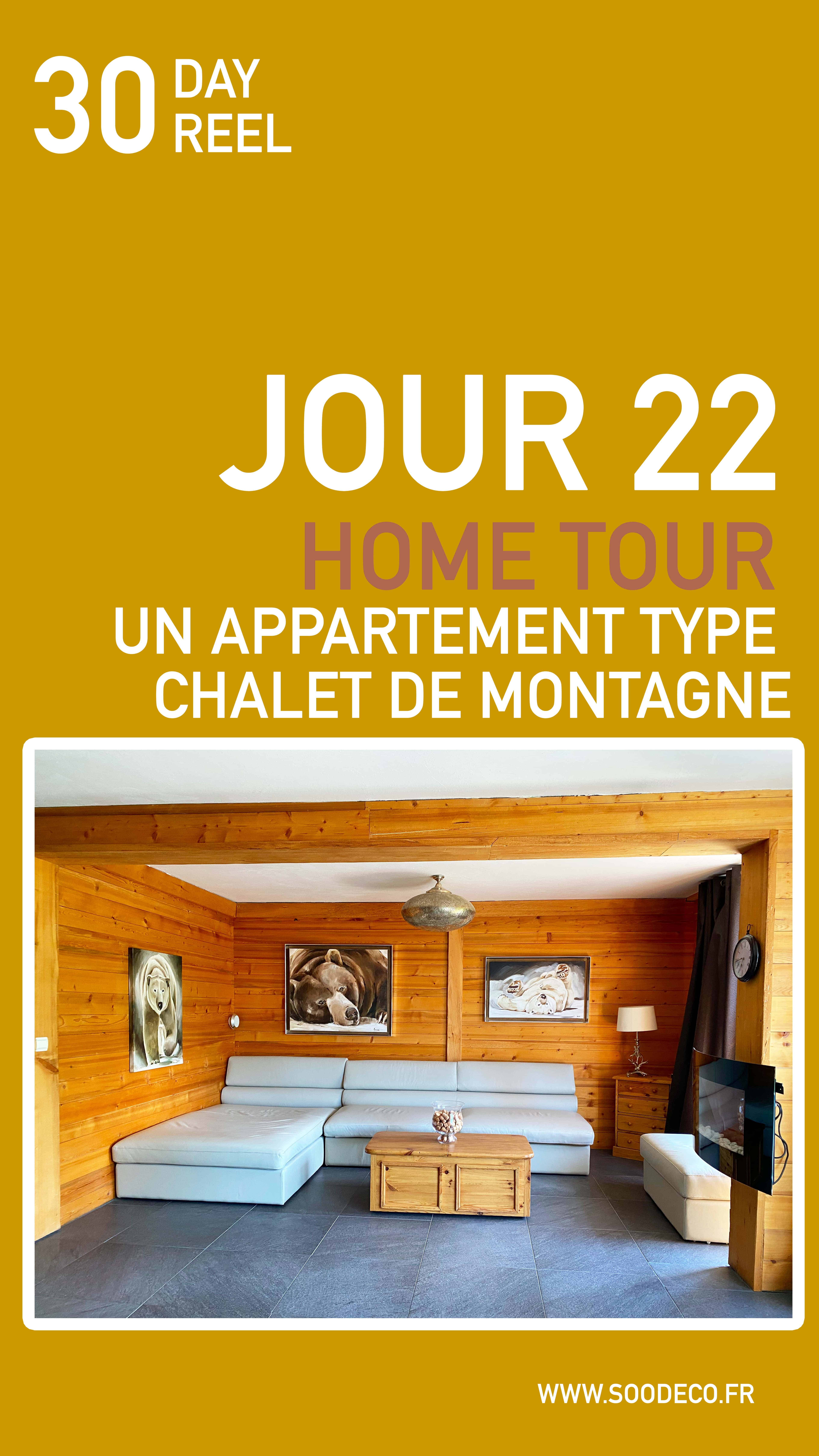 Un appartement type chalet de montagne