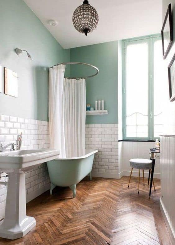 3 Micros tendances décoration de salle de bain bleue
