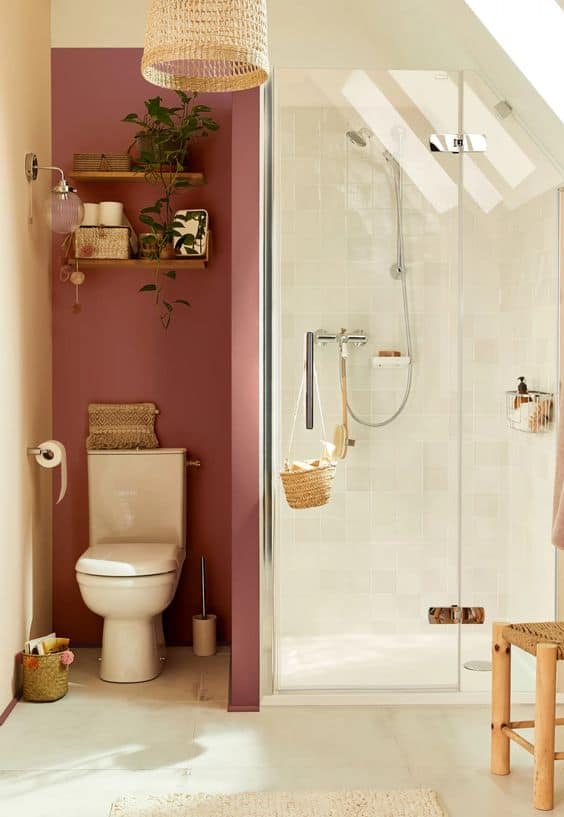 Relooking express du petit coin toilettes roses