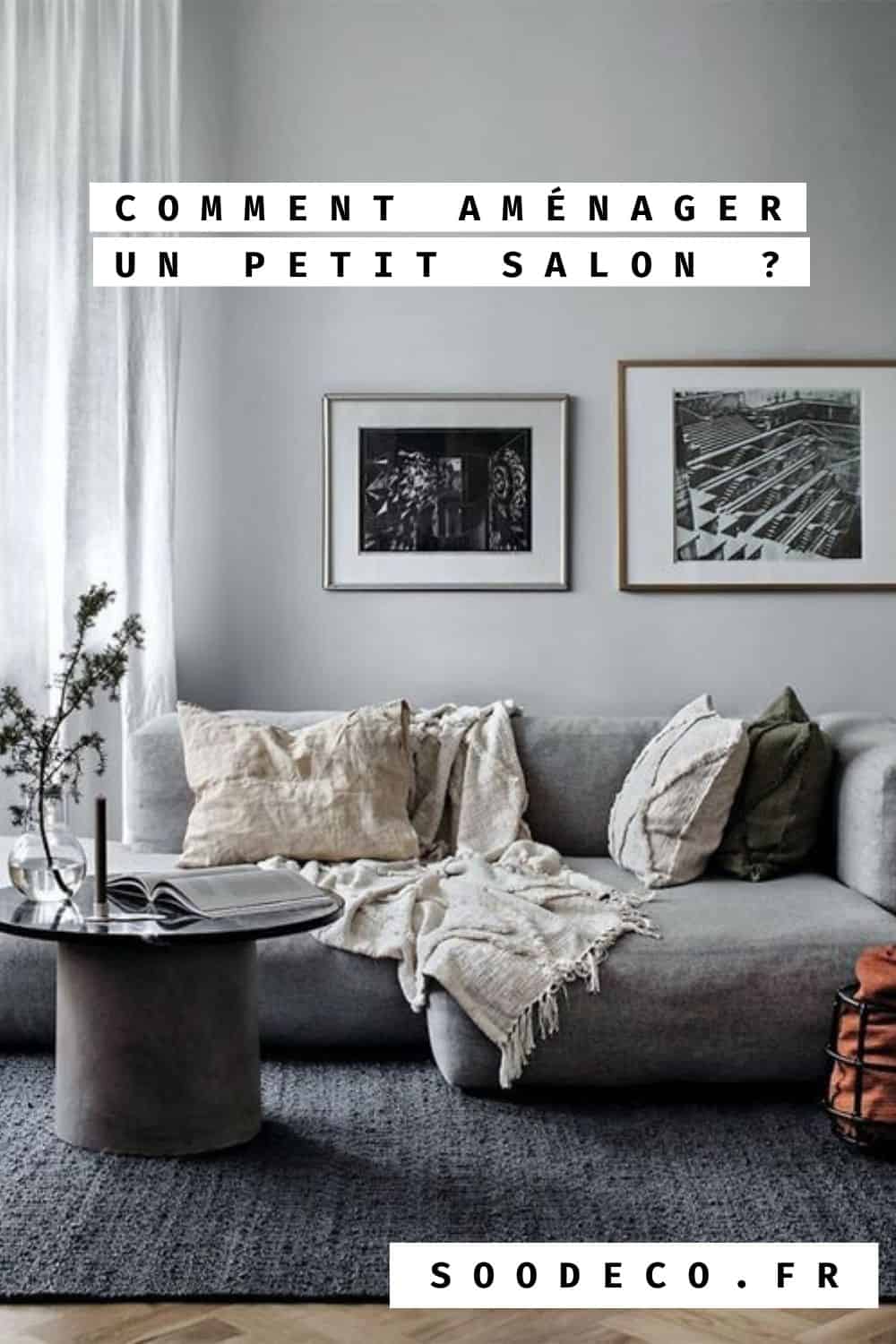 Comment aménager un petit salon ?