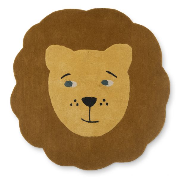 Tapis forme lion chambre enfant