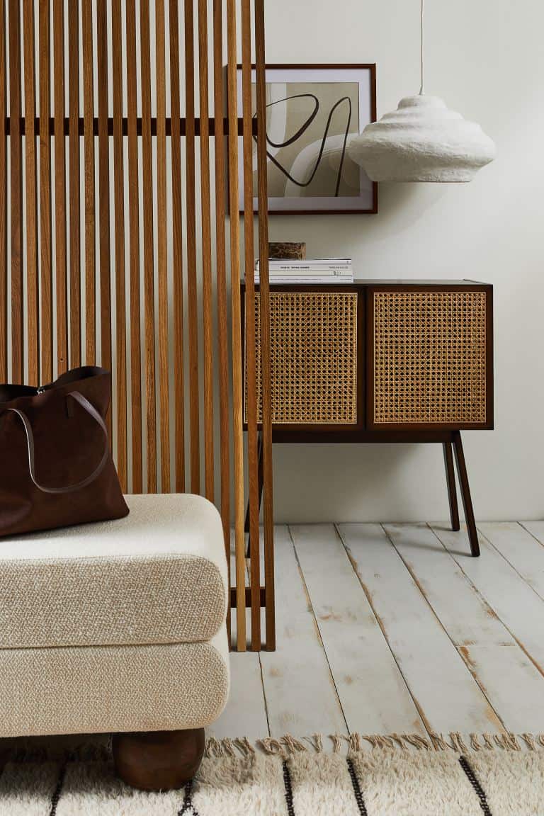 Lampe en papier mâché décoration type Bali méditerranéen