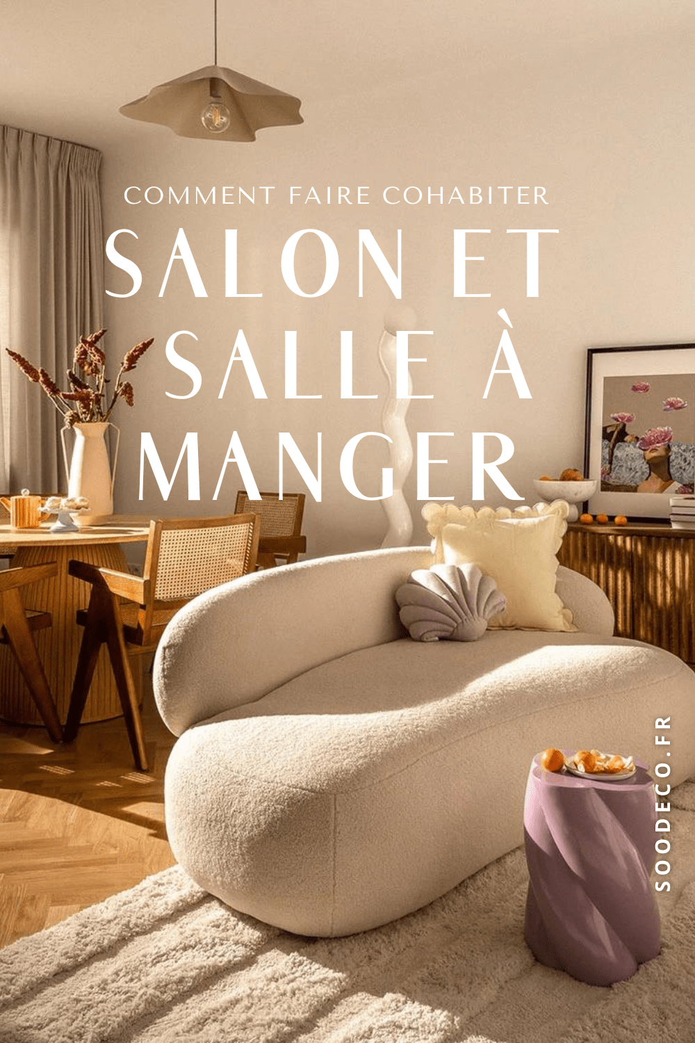 Comment faire cohabiter un salon et une salle à manger dans un petit espace ?