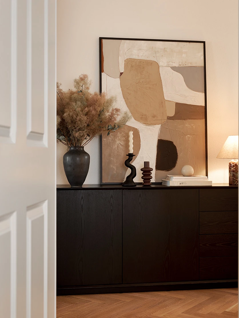 Meuble TV ou buffet d'entrée noir